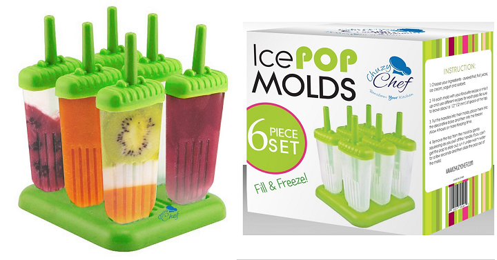 Ice Pop Maker Popsicle Mold Set with Tray Only $7.89! (Perfect For Summer!)