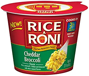 Rice a Roni Cups, Cheddar Broccoli, Pack of 12 Only $11.34 Shipped!