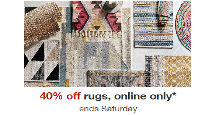 Target: Save 40% Off Rugs Online! Cute Door Mats Only $3.47 – $7.79!