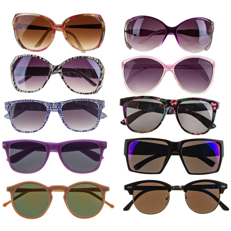 10 Pack Women’s Mystery Sunglasses with UV Protection Only $16.00 Shipped!