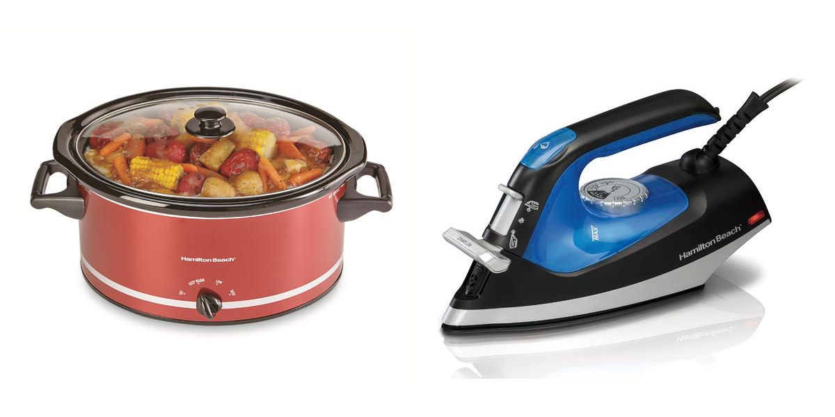 Great Deals on Hamilton Beach Small Appliances After SYWR Points! 8-qt Slow Cooker Only $1.74!!
