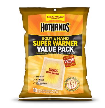 HotHands Body & Hand Super Warmer Value Pack – Only $2.50! *Add-On Item*