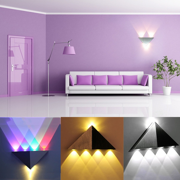 Aluminum Triangle LED Wall Lamp Only $19.99 + FREE Shipping!