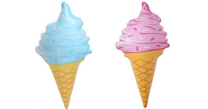 Water Sports Inflatable Ice Cream Cone Only $4.68 Shipped!