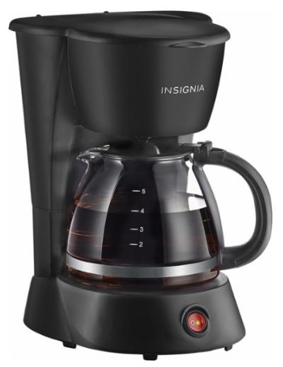 Insignia 5-Cup Coffeemaker – Only $5.99!