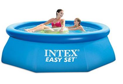 Price Drop! Intex 8ft X 30in Easy Set Pool Set with Filter Pump – Only $39.38!