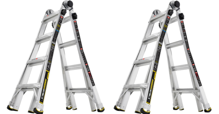 Gorilla Ladders 17 ft. Multi-Position Ladder Only $79! (Compare to $159)