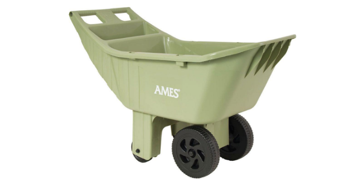 Ames 4 cu. ft. Poly Lawn Cart Only $19.98! (Compare to $40)