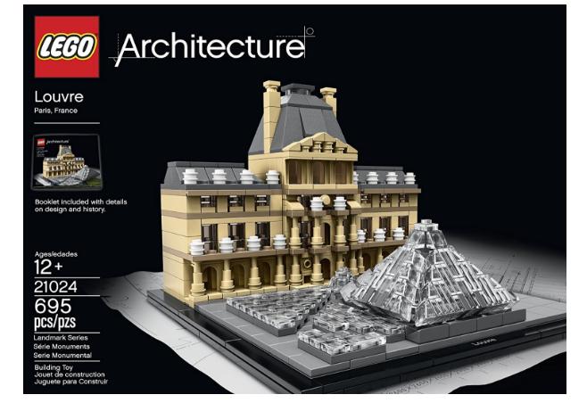 LEGO Architecture Louvre Building Kit – Only $48.49!