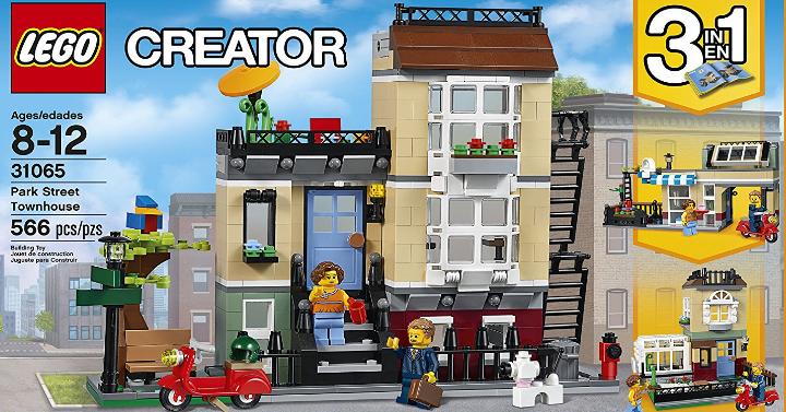 LEGO Creator Park Street Townhouse Building Kit – Only $39.99!