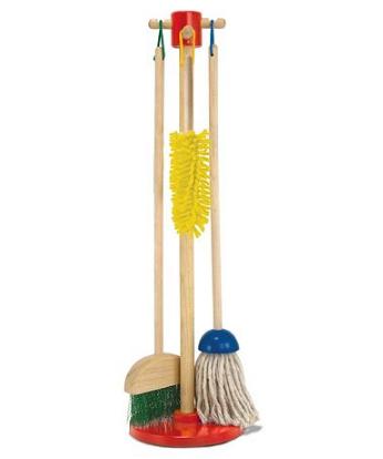 Kohl&rsquo;s Cardholders: Melissa & Doug Let&rsquo;s Play House! Dust, Sweep & Mop Set &ndash; Only $18.89 Shipped!