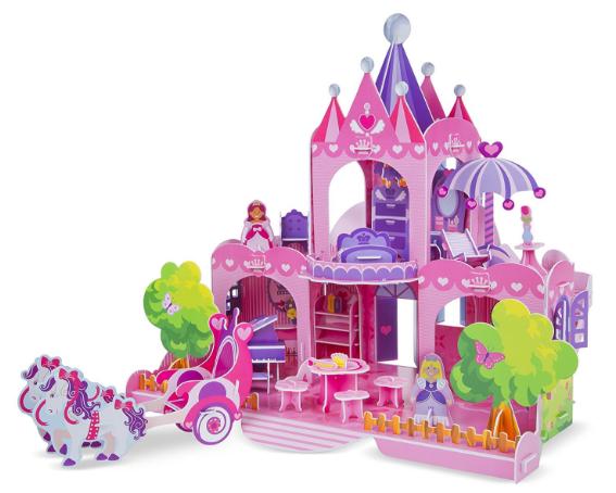 Melissa & Doug Pink Palace 3-D Puzzle – Only $9.99!