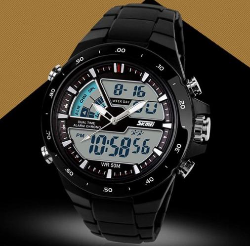 Skmei 1016 Water Resistance LED Watch – Only $6.99!