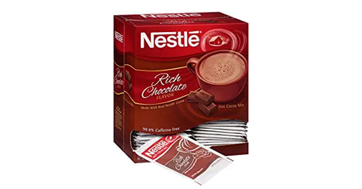 Nestle Hot Cocoa Mix, Rich Chocolate, 50 Count Only $8.79 Shipped!