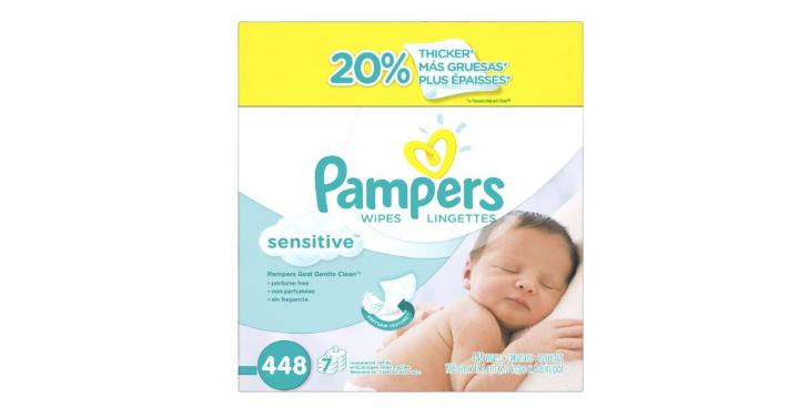 Pampers Baby Wipes Sensitive (448 Count) Only $10.39 Shipped! Pampers Baby Wipes Sensitive (448 Count) Only $10.39 Shipped!