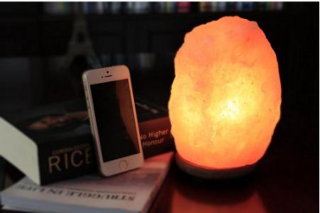 Pink Ionic Hand Carved Natural Crystal Salt Lamp – Only $15.98!