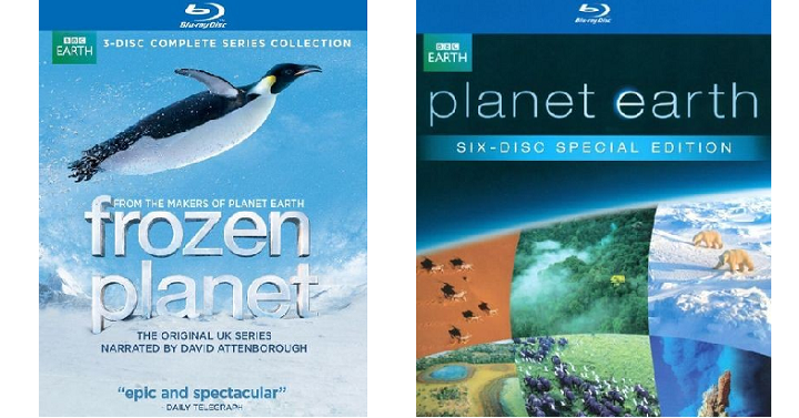 Frozen Planet in Blu-ray Only $9.99! (Reg. $42.99) Planet Earth in Blu-ray Only $14.99! (Reg. $61.99)