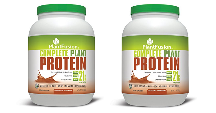 PlantFusion Complete Plant Based Protein Powder 2lb Tub Only $17.90! (Reg. $23.55)