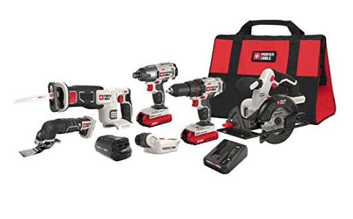 PORTER-CABLE 6-Tool Combo Kit – Only $234 Shipped!