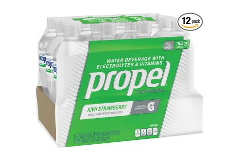 Propel, Kiwi Strawberry, Zero Calorie, 16.9 Ounce Bottles (Pack of 12) – Only $5.11!