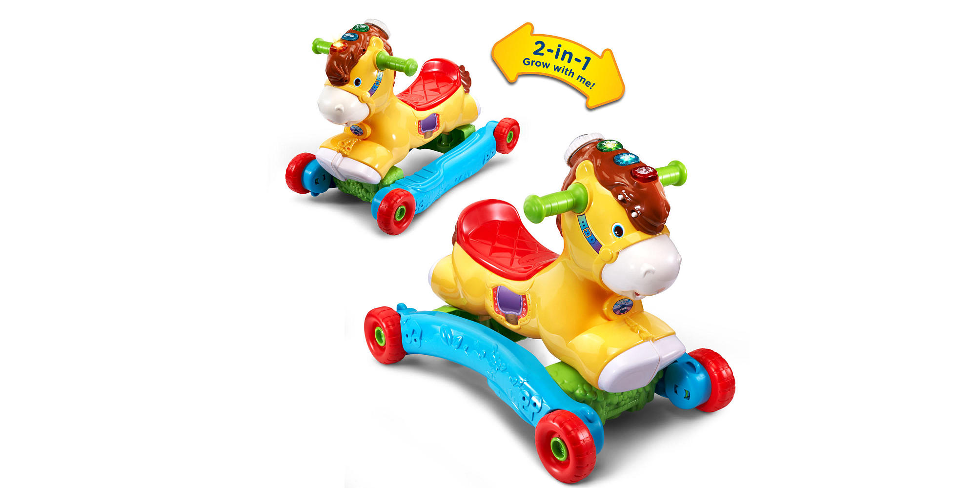 VTech Gallop & Rock Learning Pony Interactive Ride-On Toy 50% Off!! Now Just $19.98!