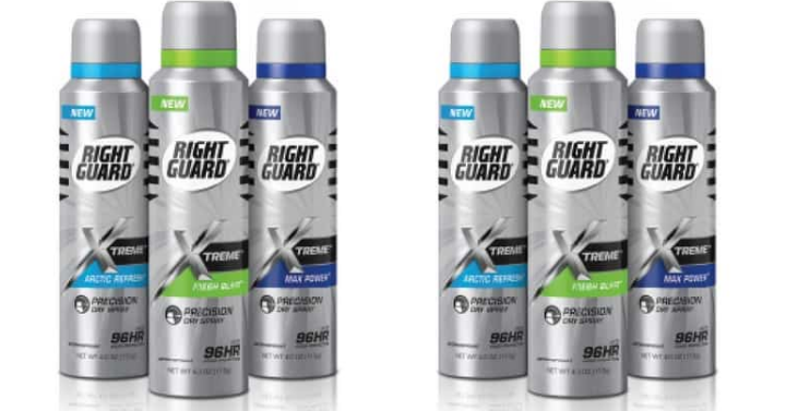 Free Right Guard Xtreme Dry Spray with Mail-In Rebate!