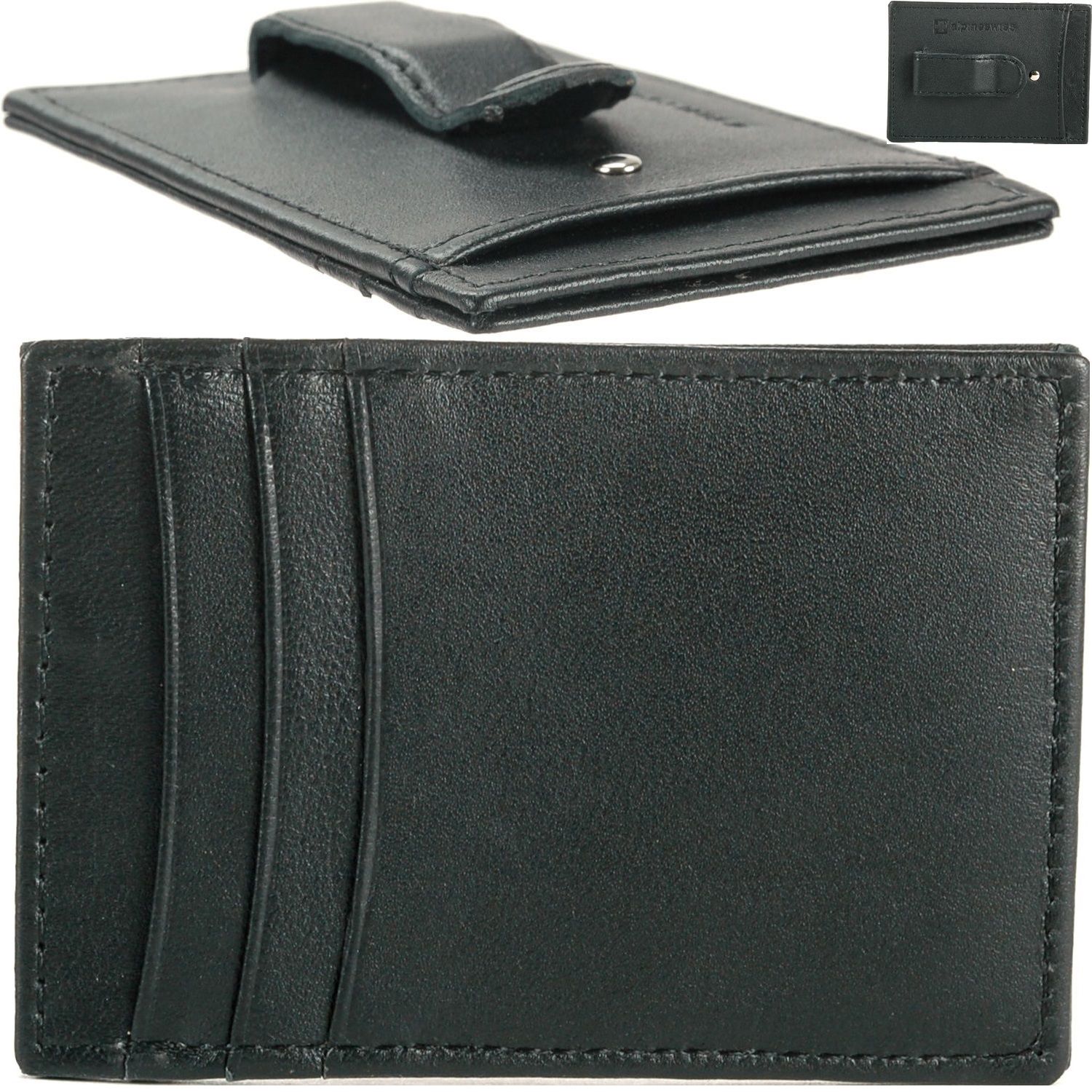 Alpine Swiss Mens Money Clip Thin Front Pocket Wallet Only $7.99 Shipped!