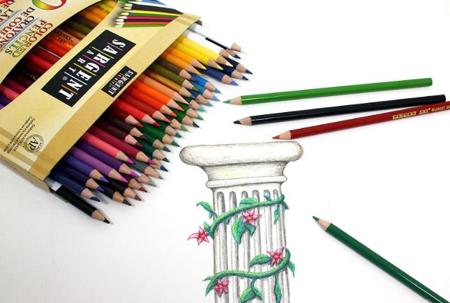 Sargent Art Premium Coloring Pencils, Pack of 50 Assorted Colors – Only $5.10!