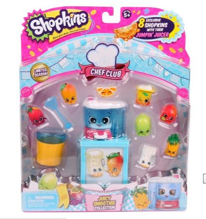 Shopkins Season 6 Chef Club Theme Pack Juicy Smoothie Collection – Only $9.08!