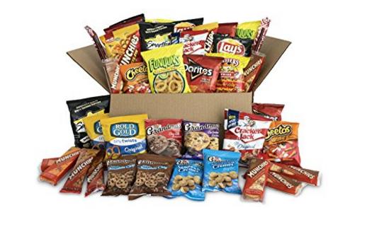 Ultimate Snack Care Package, Variety Assortment of Chips, Cookies, Crackers & More, 40 Count – Only $14.99!