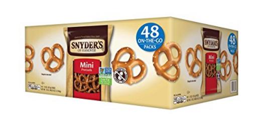 Snyder’s of Hanover Mini Pretzels 48-Count – Only $9.48!