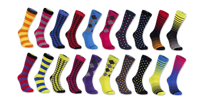 Men’s Beverly Hills Polo Club Multi-Color Socks (12 Pack) Only $19.99 Shipped! (Reg. $39)