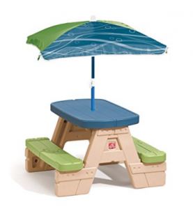 Step2 Sit and Play Picnic Table with Umbrella $39.99!