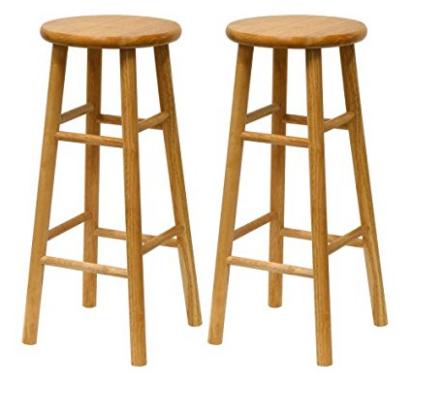 Winsome Wood 30-Inch Bar Stools, Natural Finish – Only $39 Shipped!