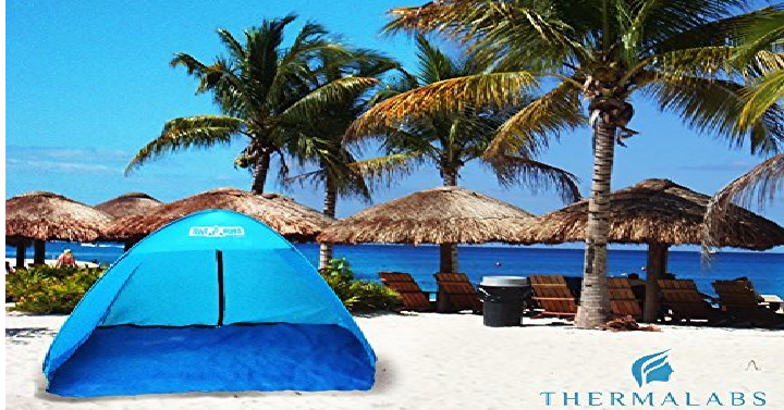 Thermalab Anti UV Beach Tent with Carry Bag Only $39.95! (Reg. $90)