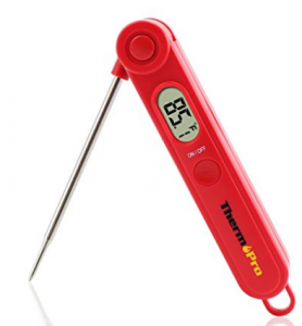 ThermoPro TP03A Digital Food Cooking Thermometer Instant Read Meat Thermometer $6.95
