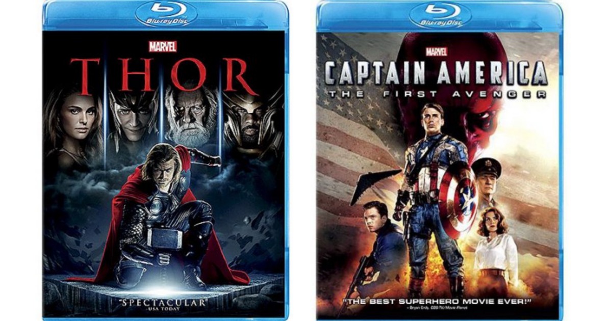 Captain American: The First Avenger on Blu-Ray Just $6.50! (Reg $21.96)