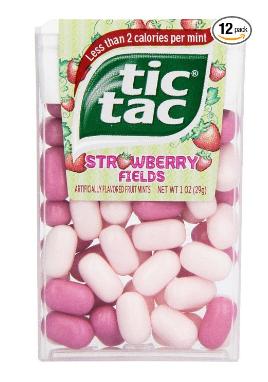 tic tac Strawberry Fields Singles, 1 Ounce (Pack of 12) – Only $8.97!