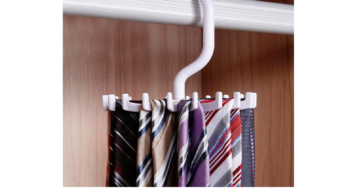 Rotating 20 Hook Neck Tie Holder Only $2.99 Shipped! (Reg. $9.99) Awesome Father’s Day Gift!