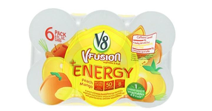 V8 +Energy, Peach Mango, 8 Ounce (Pack of 24) – Only $11.14!