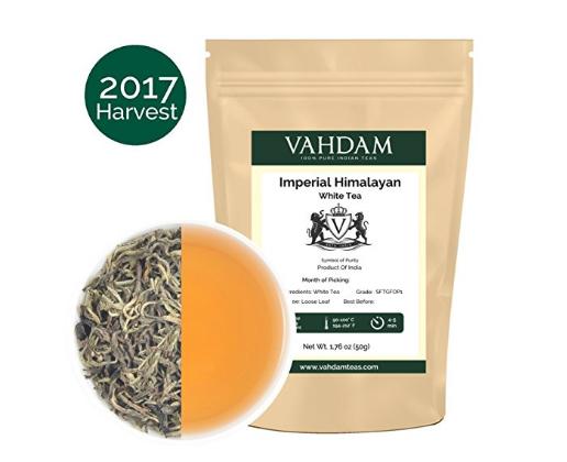 Vadham Imperial White Tea Leaves from Himalayas – Only $9.43!