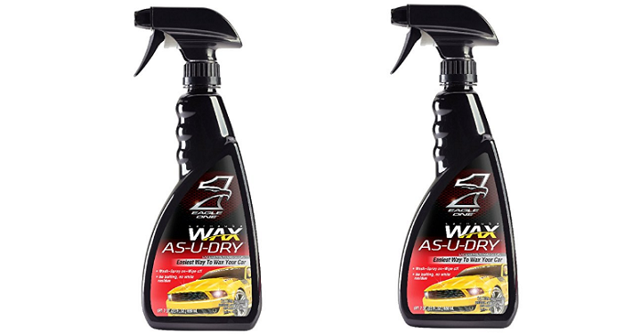 Eagle One Wax-As-U-Dry for Cars Only $1.87! (Reg. $6.99) Add-on Item!