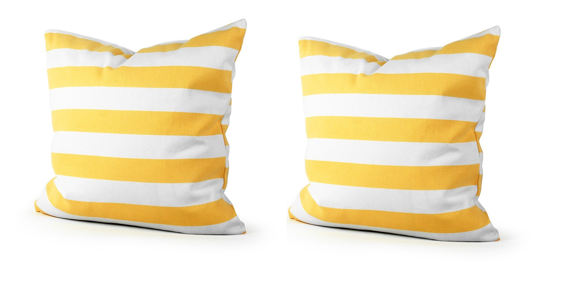 Yellow Stripe Throw Pillow Case Only $1.19 Shipped!