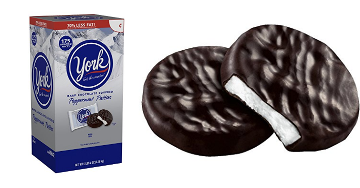 YORK Peppermint Patties, 175 Pieces Only $12.88! That’s only $0.07 Each!
