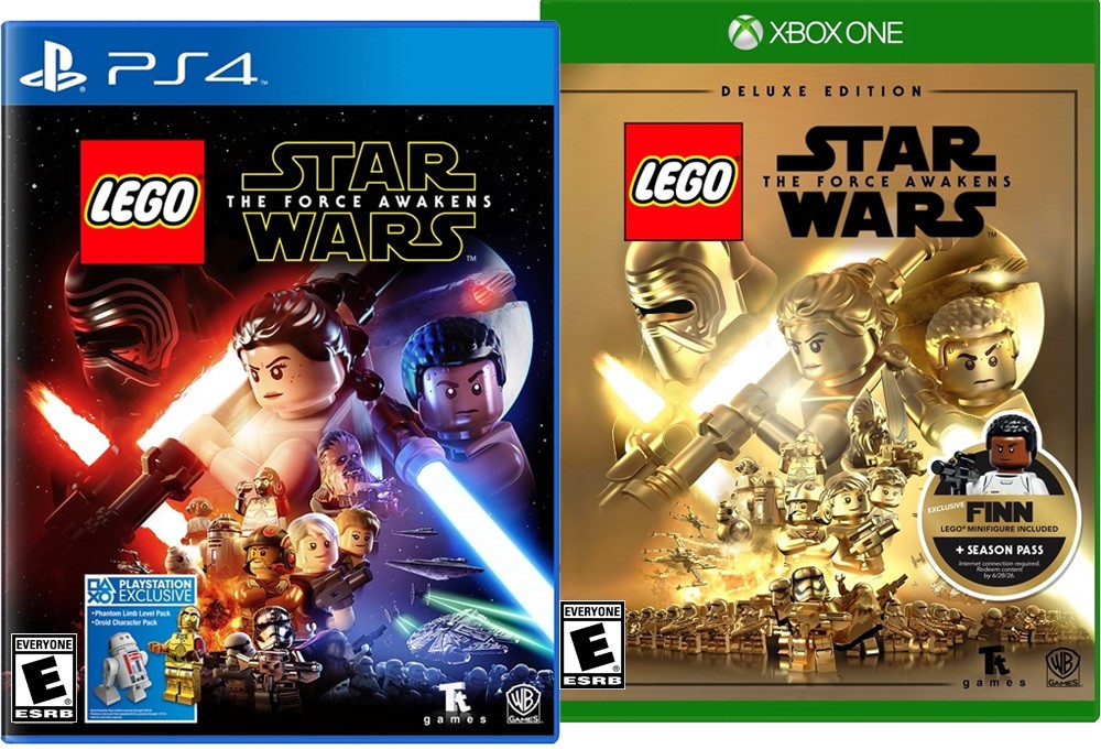 Save $10 on LEGO Star Wars: The Force Awakens, Regular and Deluxe Editions on PlayStation 4 or Xbox One!