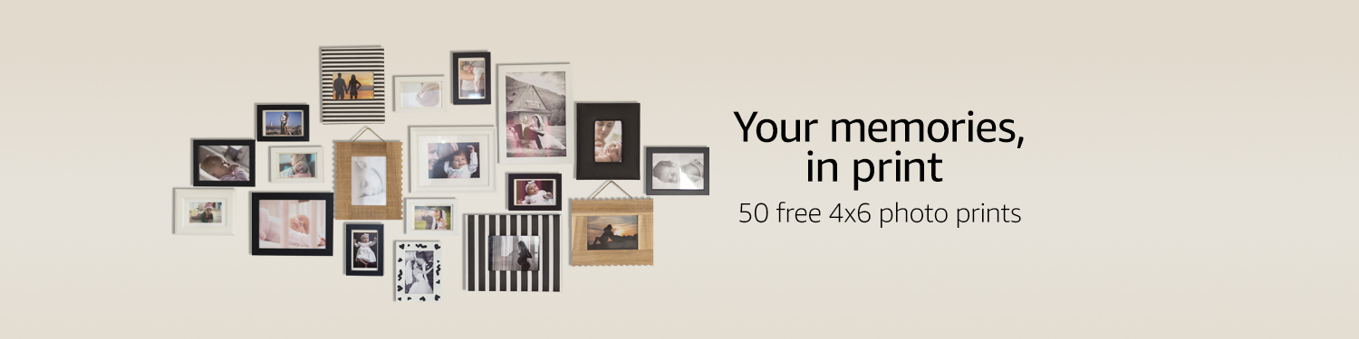 Amazon Prints: 50 Free 4×6 Photo Prints plus Free Shipping For Prime Members!