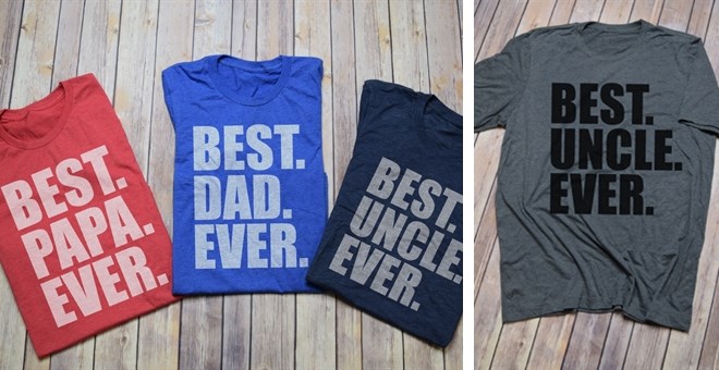 Best Dad, Papa or Uncle Graphic Tees from Jane – Just $12.99!