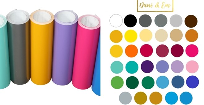 12 x 24 Gloss 651 Vinyl Sheets – Just $1.99 each! 37 Options to Choose From at Jane!
