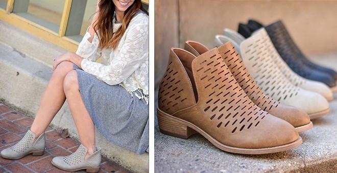 Must Have Side Slit Booties – 3 Colors – Just $24.99!