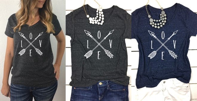 Love Arrow Tees From Jane – Just $14.99!